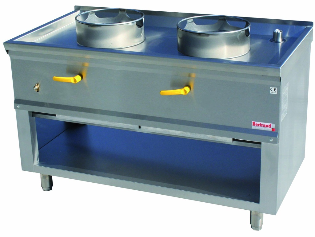 CUISINIERE  ASIA1 (2 GRANDS BRÛLEURS)