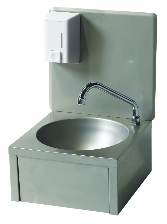 LAVE MAIN MURAL + DISTRIBUTEUR A SAVON