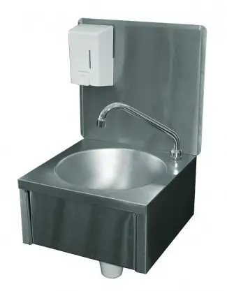 LAVE MAIN MURAL + DISTRIBUTEUR A SAVON