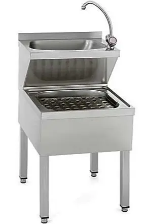 LAVE MAIN SUR MEUBLE