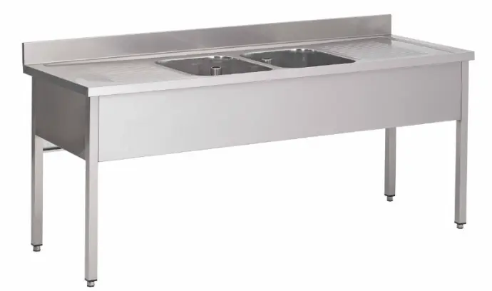 PLONGE 2 CUVES 600X500X325 2EG. + PP/0