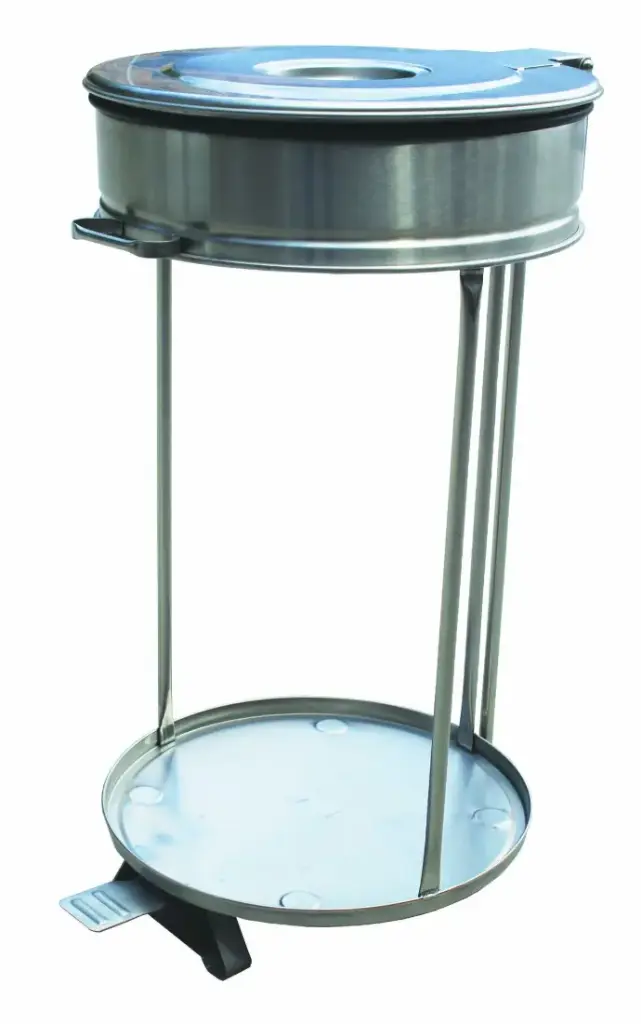 PORTE-SAC INOX POUR SAC 110 LITRES
