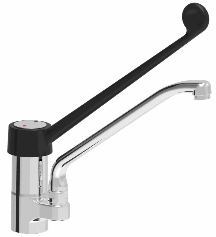 ROBINETTERIE MITIGEUR COMMANDE COUDE MONOTROU
