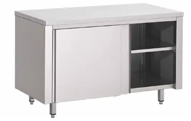 TABLE ARMOIRE 2 PORTES COULISSANTES+ TI