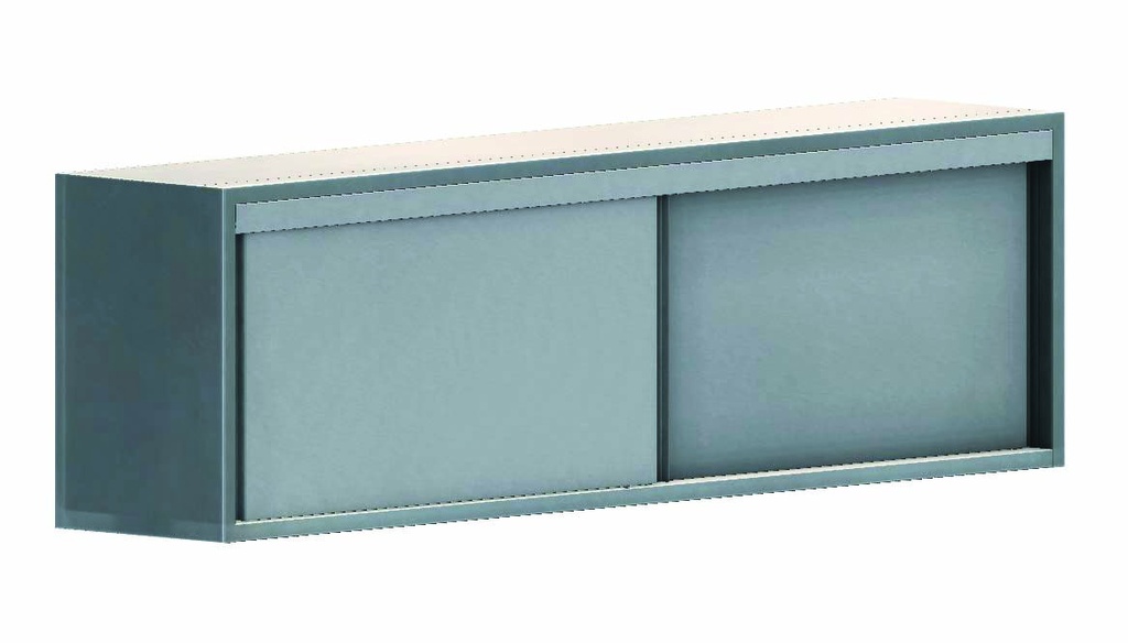 ARMOIRE SUSPENDUE PORTES COULISSANTES