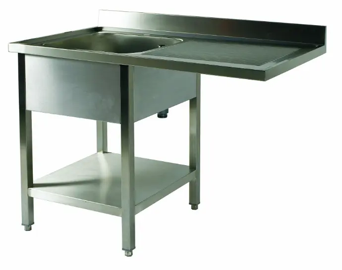 PLONGES AVEC SOUS TABLETTE 600MM ESPACE LV