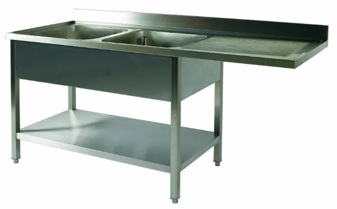 PLONGES AVEC SOUS TABLETTE 700MM ESPACE LV 