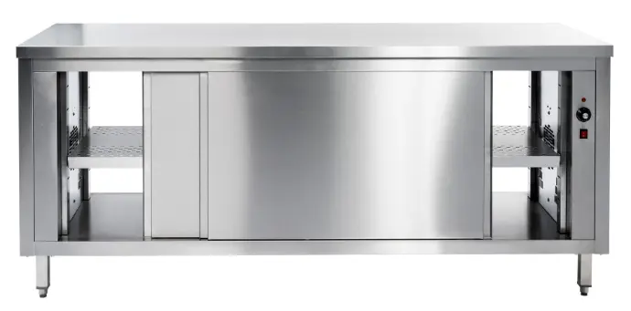 ARMOIRE CHAUDE PASSANTE (4PORTES COUL.)