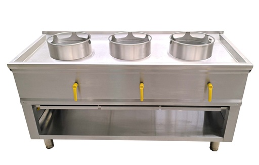 [ASIA1/C3L] CUISINIERE  ASIA1 (3 GRANDS BRÛLEURS)