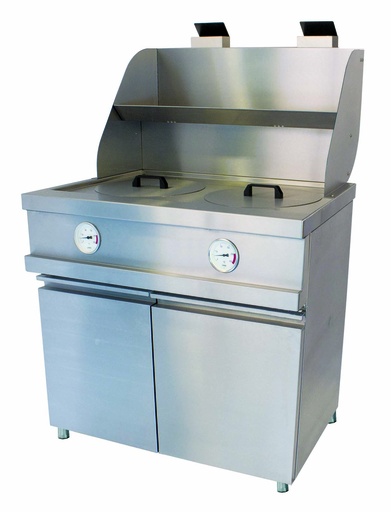 [MECA-FRYER 2B] FRITEUSE MECANIQUE BERTRAND 2 POTS