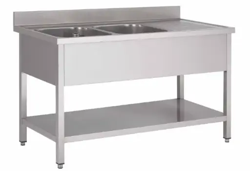 [PL/61624D+PP/1] PLONGE 2 CUVES 400X400X275 EG.DX + PP/1