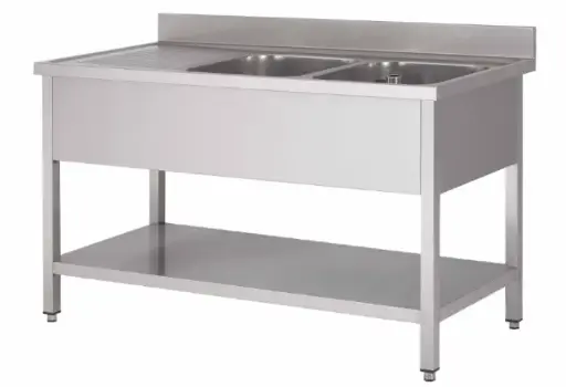 [PL/61424G+PP/1] PLONGE 2 CUVES 400X400X275 EG.GX + PP/1