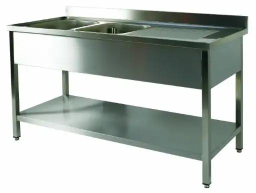 [PL/61824G_PP/1] PLONGE 2 CUVES 500X400X275 EG.GX + PP/1