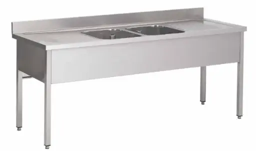 [PL/2426+PP/0] PLONGE 2 CUVES 600X500X325 2 EG. + PP/0