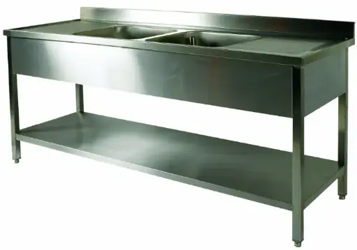 [PL/2826_PP/1] PLONGE 2 CUVES 600X500X325 2 EG. + PP/1