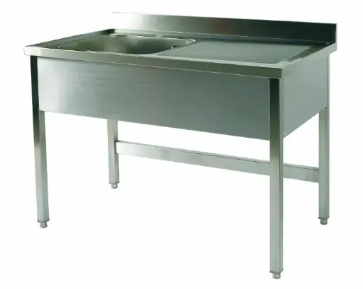 [PLDS/1416G_PP/0] PLONGE EN KIT 1 CUVE+1 EGOUTTOIR GAUCHE