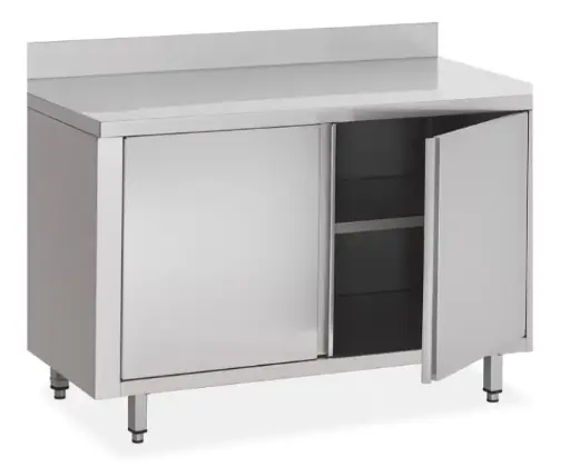 [TFB/086_BAF] TABLE ARMOIRE 2 PORTE BATTANTE + TI REGL+BAF