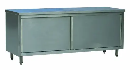 [TF/127] TABLE ARMOIRE 2 PORTES COULISSANTES