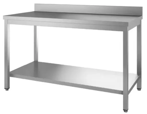 [TT/1471+BAF] TABLE DE TRAVAIL AVEC SOUS-TABLETTE +BAF