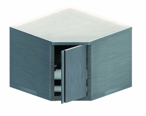 [CASA/400] ARMOIRE SUSPENDUE ANGULAIRE+PORTE
