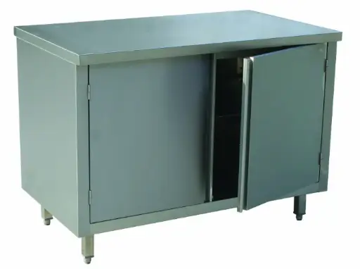 [CTFB/106] TABLE ARMOIRE PORTES BATTANTES