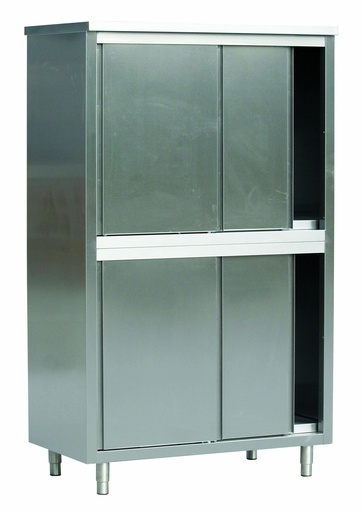 [AH2/207] ARMOIRE HAUTE 2 NIV. 4 PORTES COULISSANTES